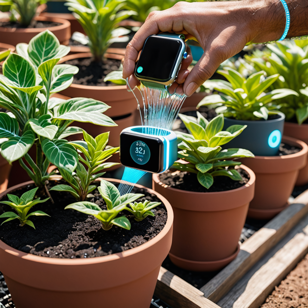 Read more about the article Wearable Tech and Smart Planters: Monitoring Watering and Growth Conditions