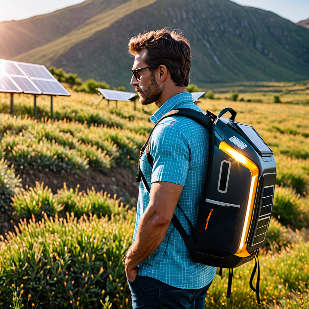You are currently viewing Solar Energy Innovations in Solar-Powered Backpacks